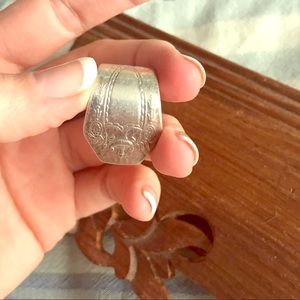 Silver Spoon Ring